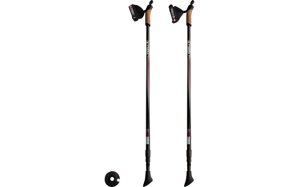 Teleskop Stave A-nordic 2-delt - Sæt 2 Stave Til Stavgang