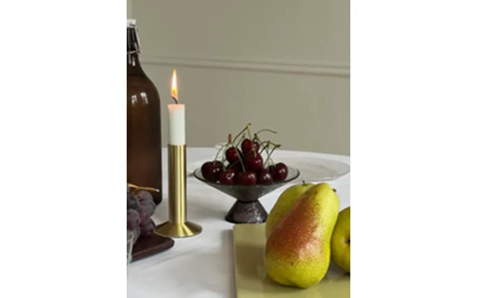 Bonbon Glasskål Medium Grøn Brun