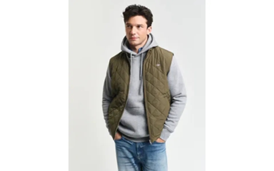 Quilted Windcheater Vest
