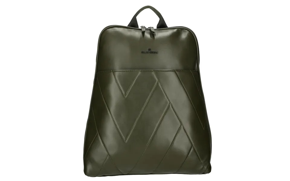 Enrico Benetti Rygsæk 15 Oliven Kunstlæder