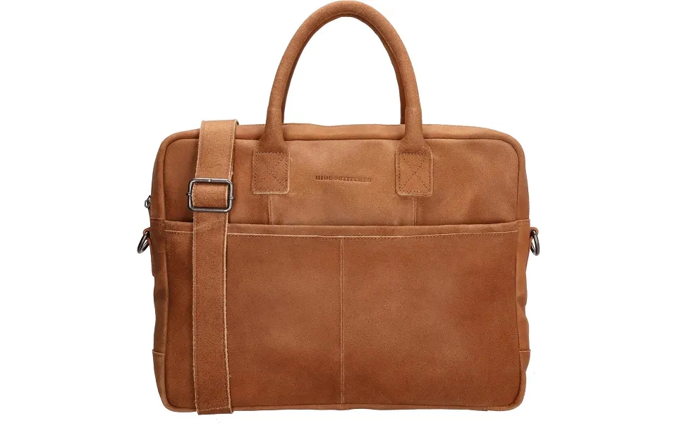 Hide & Stitches Hunter Arbejdstaske 15.6 Cognac 20381-005