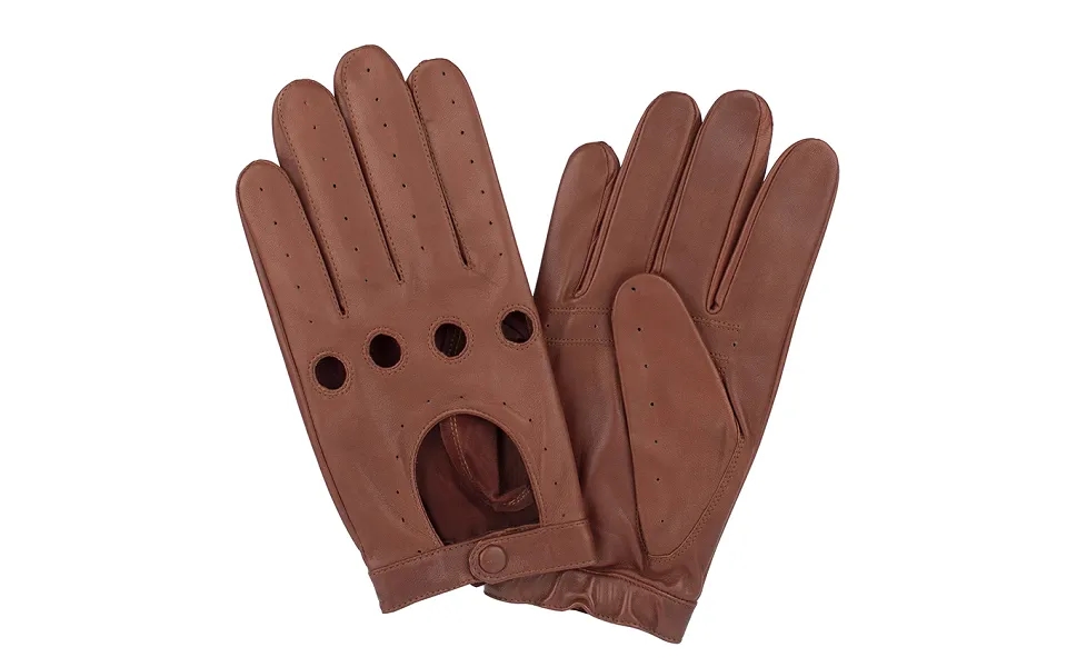 Hk Herre Kørehandsker Cognac Str. 10,5