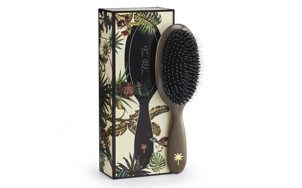 Fan Palm Hårbørste Mink Medium