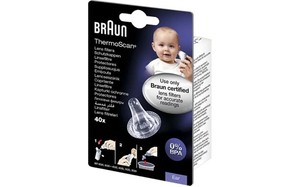 Braun Braun Thermoscan Linsefilter Lf 40 4022167400062 Modsvarer N A