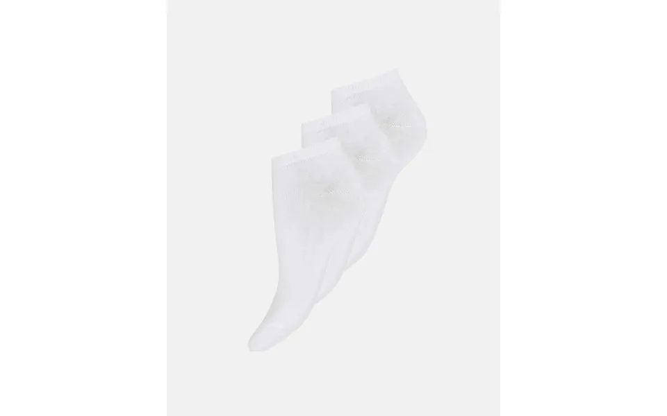 3 Pak Footie Bomuld Hvid