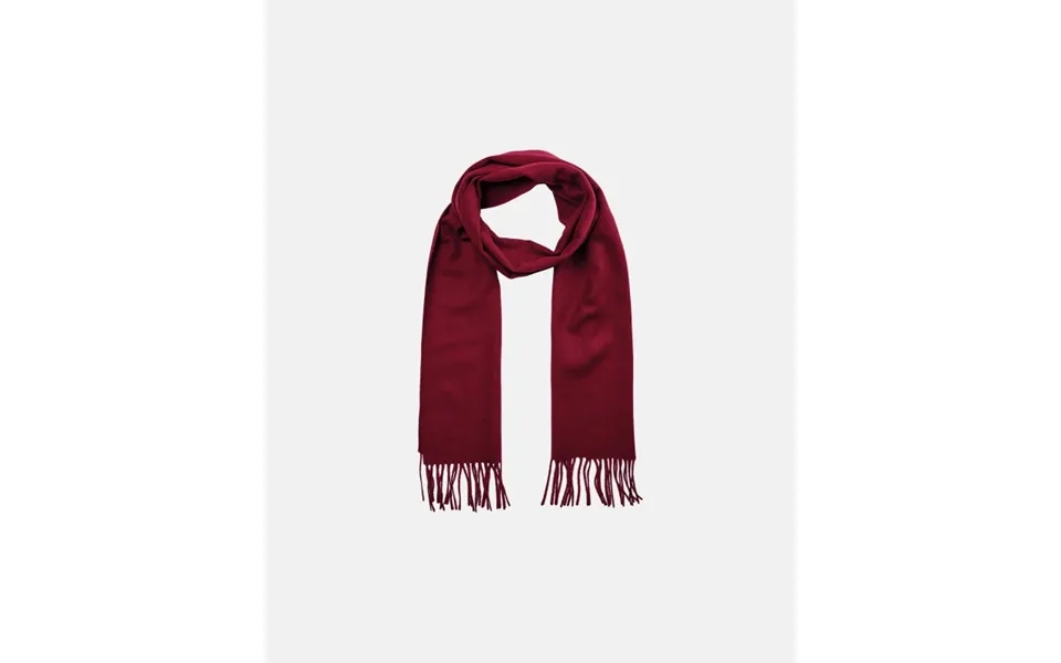 Halstørklæde 100% Uld Rød