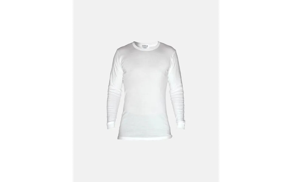 Langærmet Undertrøje Classic 100% Bomuld Hvid