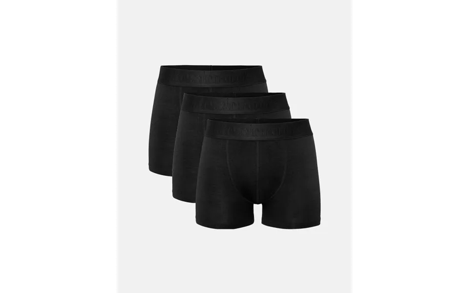 Tights Gunnar 3-pak Bambusviskose Sort