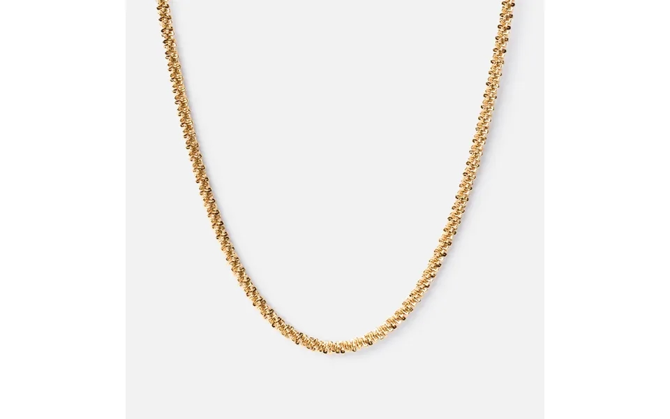 Curl Halskæde 18k Guldbelagt 4mm