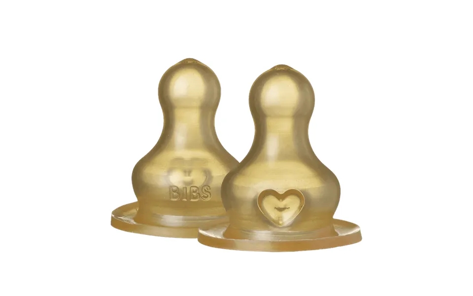 Bibs Suttehoveder 2 Pk - Latex Medium Flow