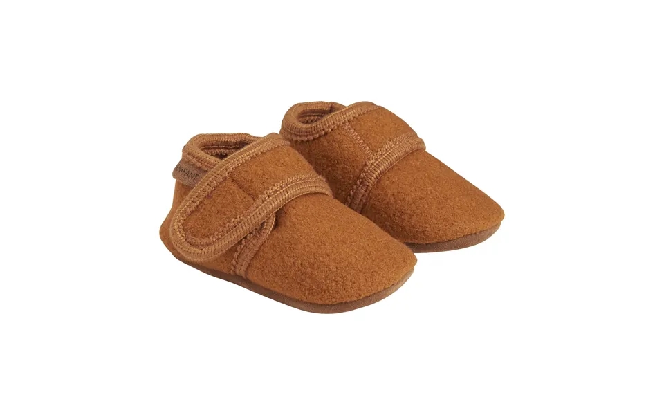 En Fant Baby Uld Sutsko - Leather Brown