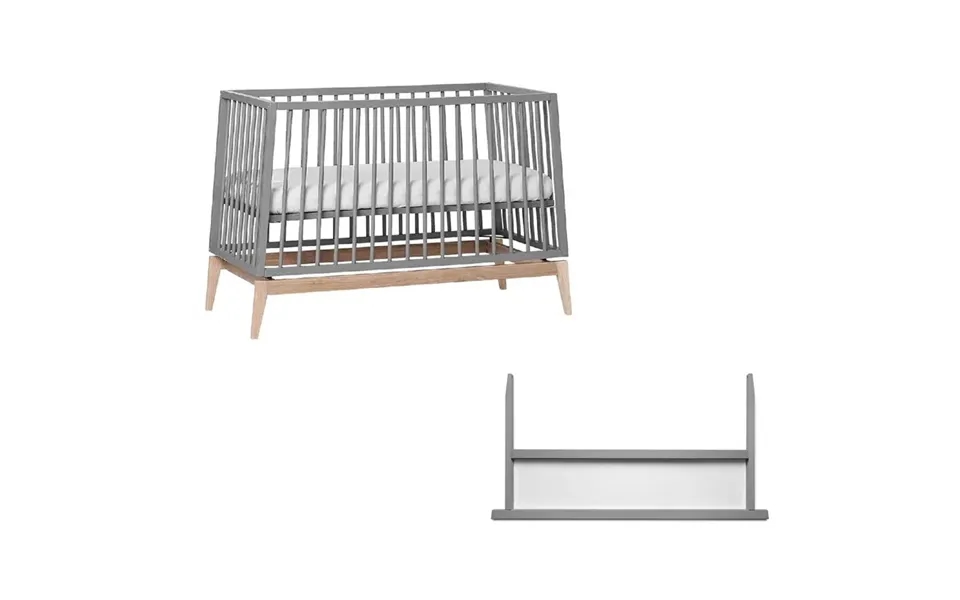 Leander Luna Inkl. Ombygningskit - Grå