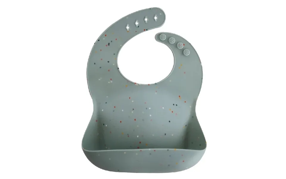 Mushie Hagesmæk Cambridge Blue Confetti