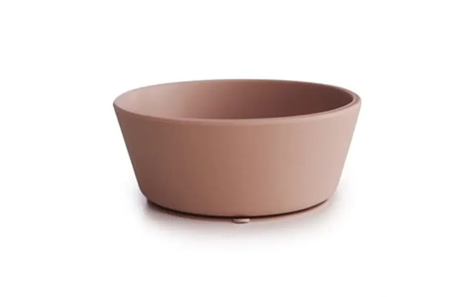 Mushie Silikone Skål Blush