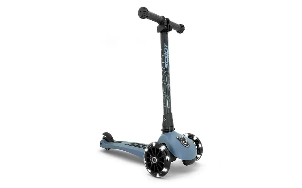 Scoot And Ride Highway Kick 3 Led - Steel