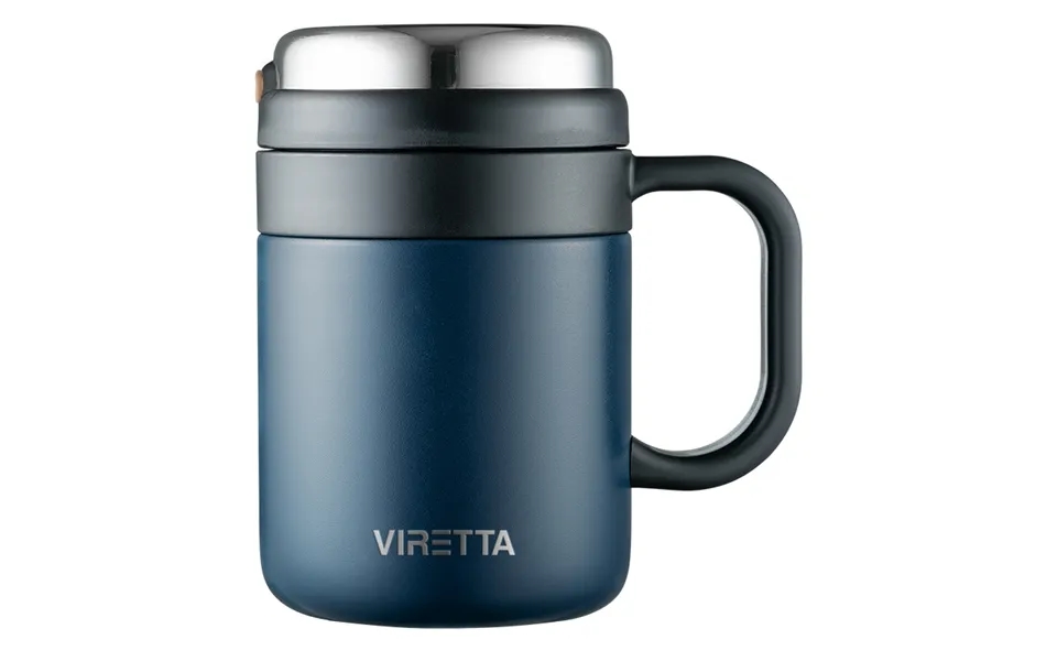 Viretta Premium Kaffe & Te Termokop Til Rejse - Blå
