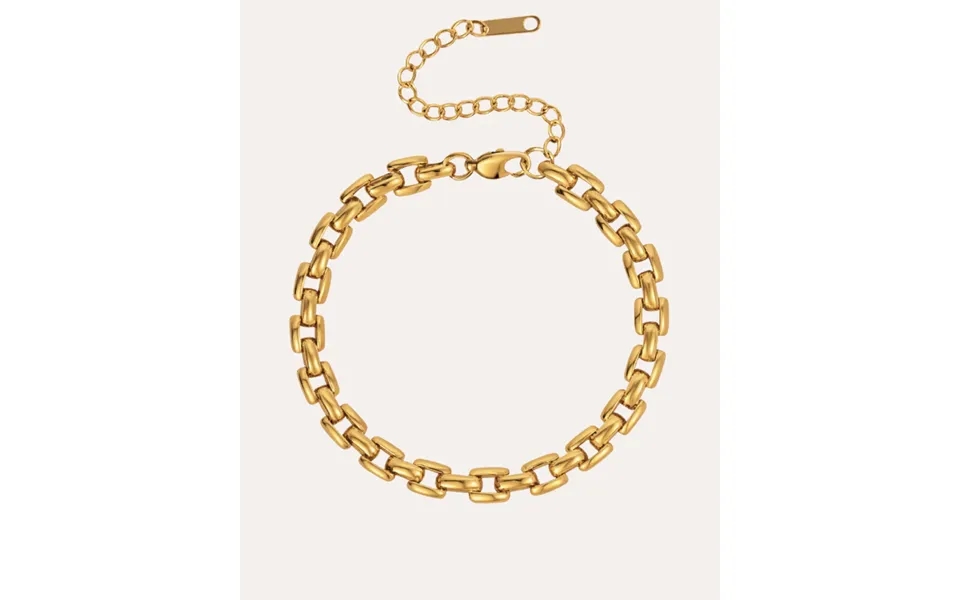 Solid Bracelet - Forgyldt