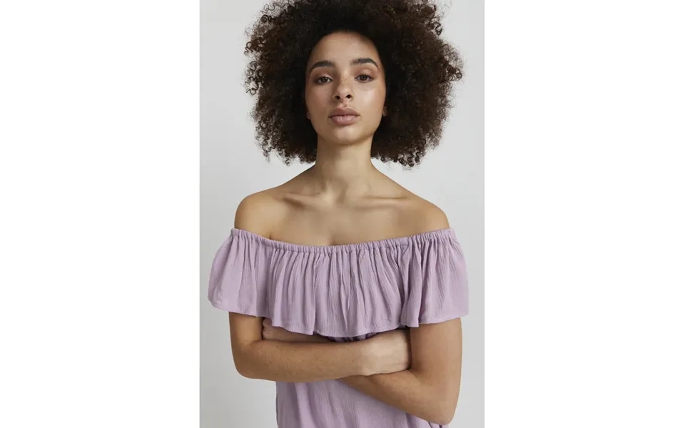 Ichi Dame Bluse Ihmarrakech - Lavender Mist