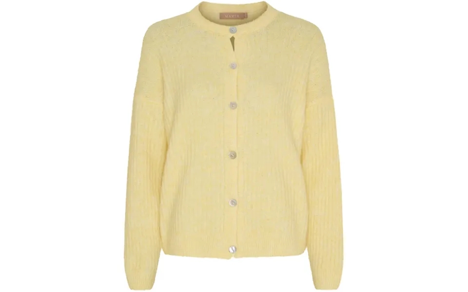 Marta Du Chateau Dame Strik Mdcfrederikke 21638 - Yellow9516