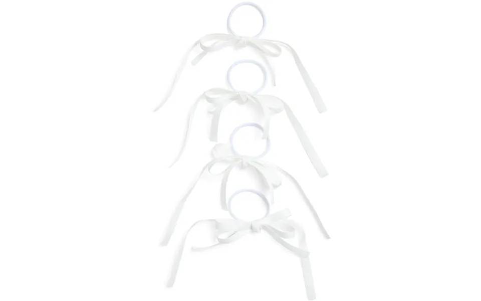 Pieces Dame Hårelastik Pcfranca - Bright White