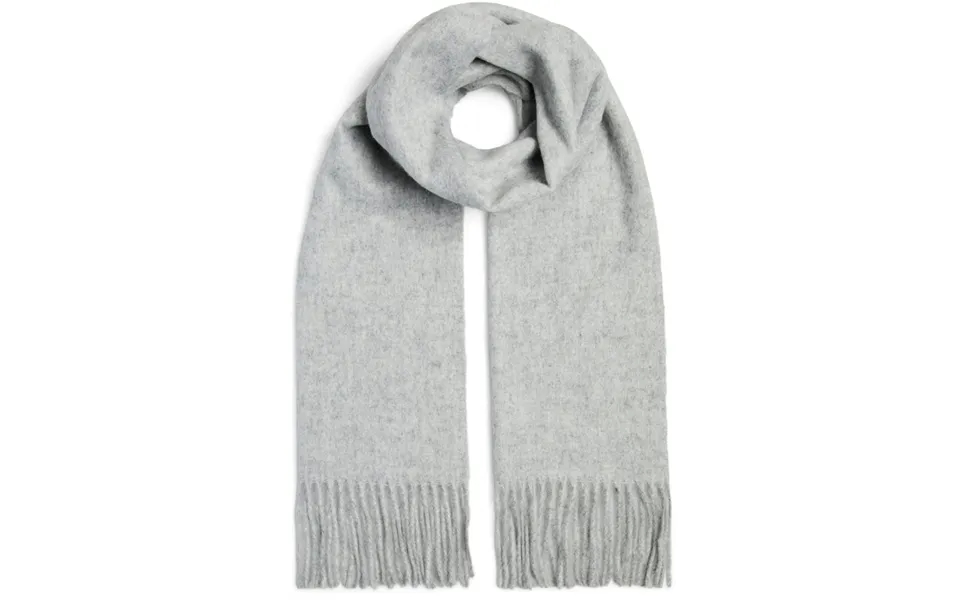 Pieces Dame Tørklæde Pcnaya - Light Grey Melange