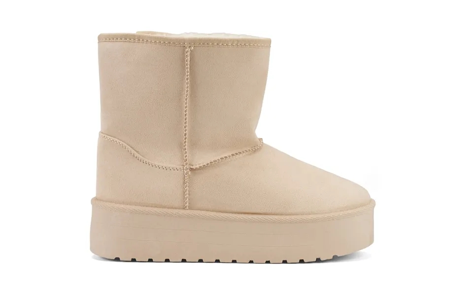 Tulle Dame Bamsestøvler 6432 - Beige