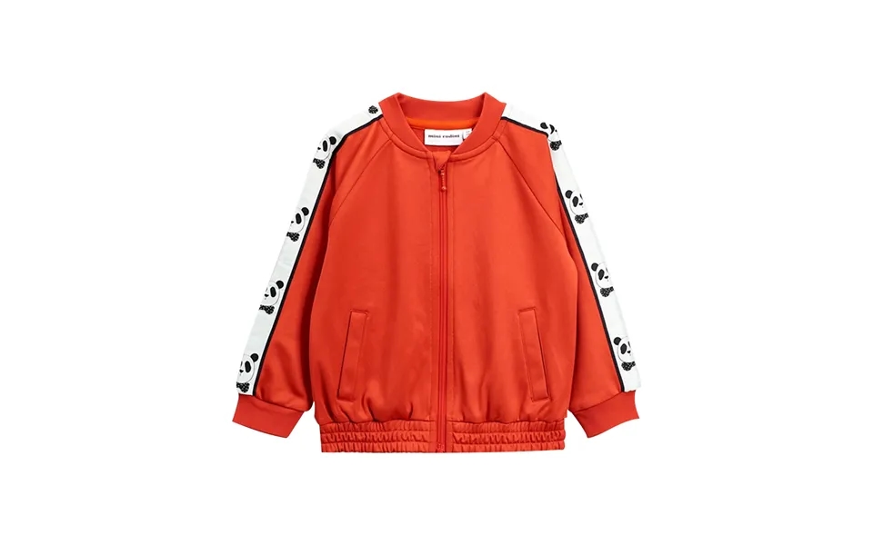 Mini Rodini Panda Red Track Jacket - 104 110