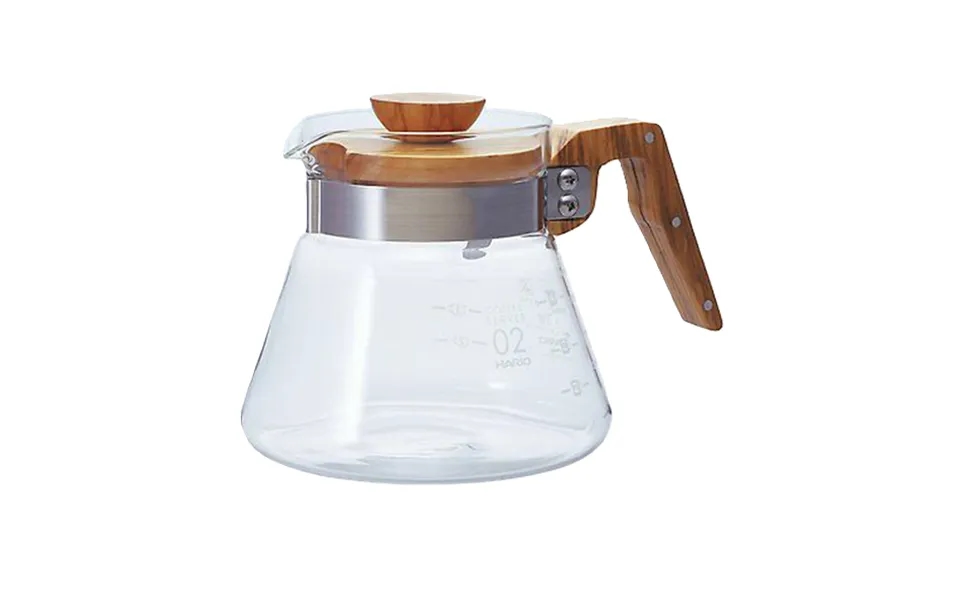 Hario Kander Glas Oliventræ - Størrelser