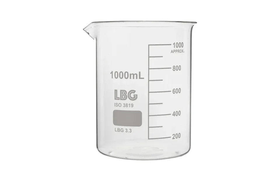 Ildfast Målebæger 1000ml