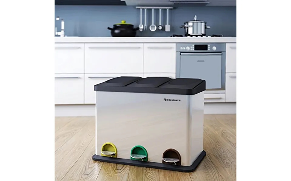 Affaldsspand Med Sortering - 45 Liter