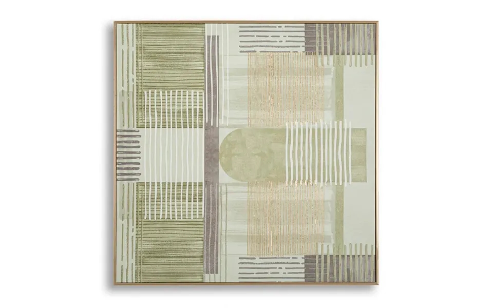 Canvas Print, Fyrretræ, Lærred Og Plast - 60x3x60 Cm