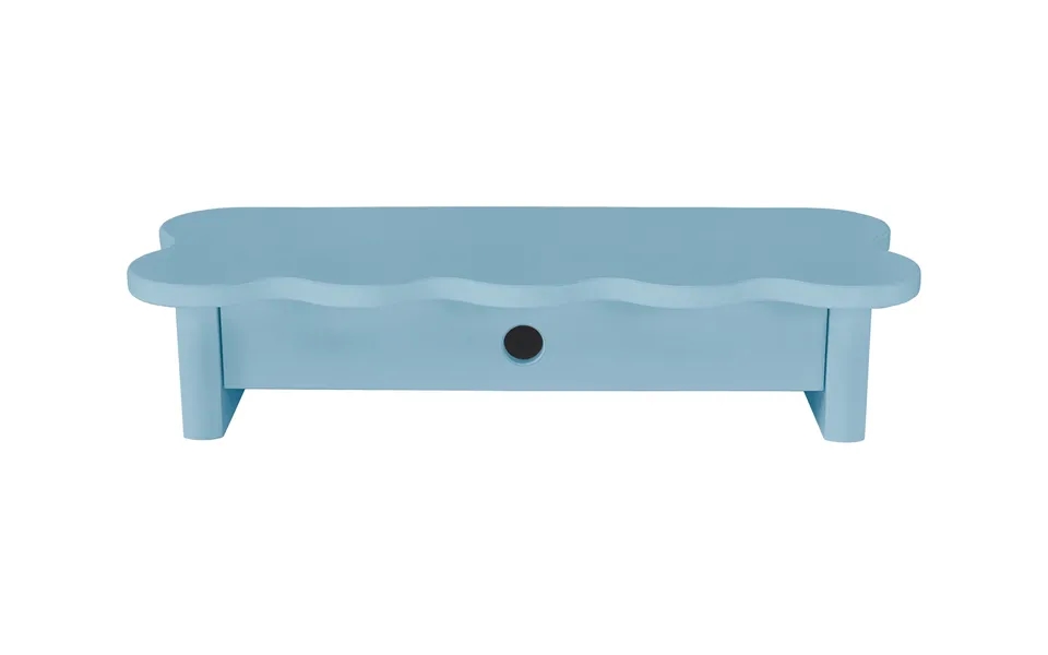 Flower Monitorskærmstativ Med Skuffe 60cm Gentle Blue