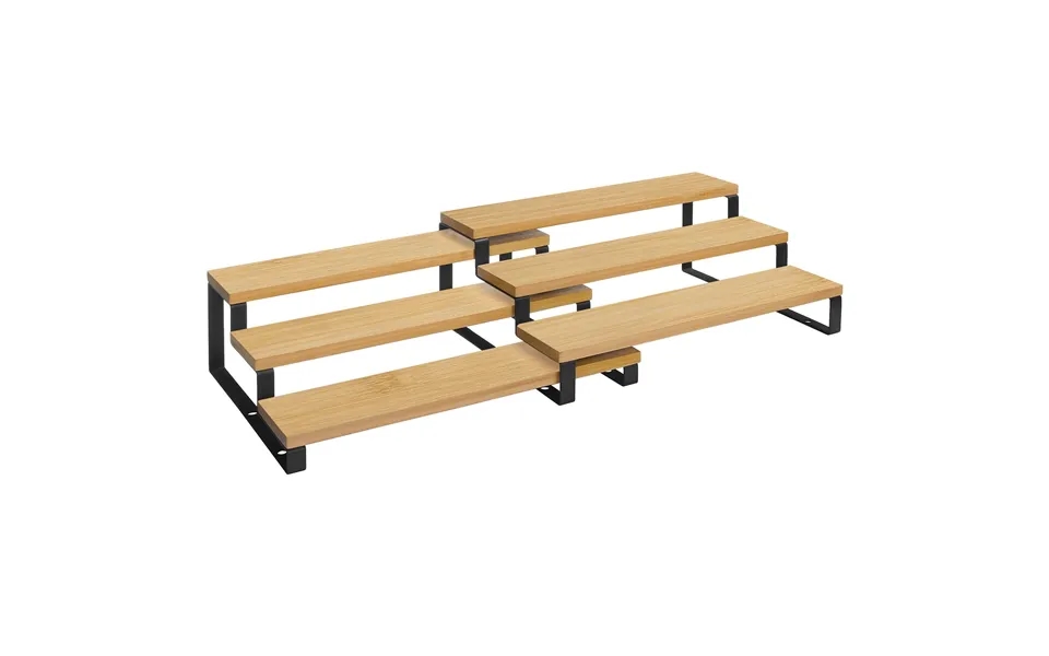 Krydderihylde I Bambustræ - Naturfarvet