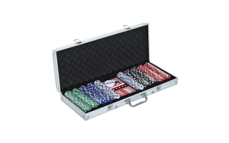 Pokersæt - 500 Chips