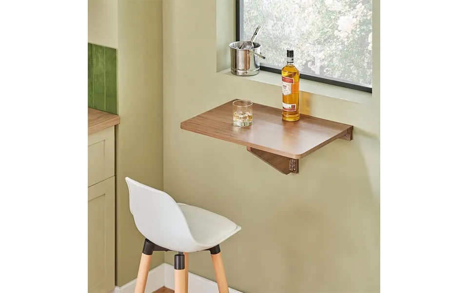 Vægmonteret Klapbord - Pladsbesparende