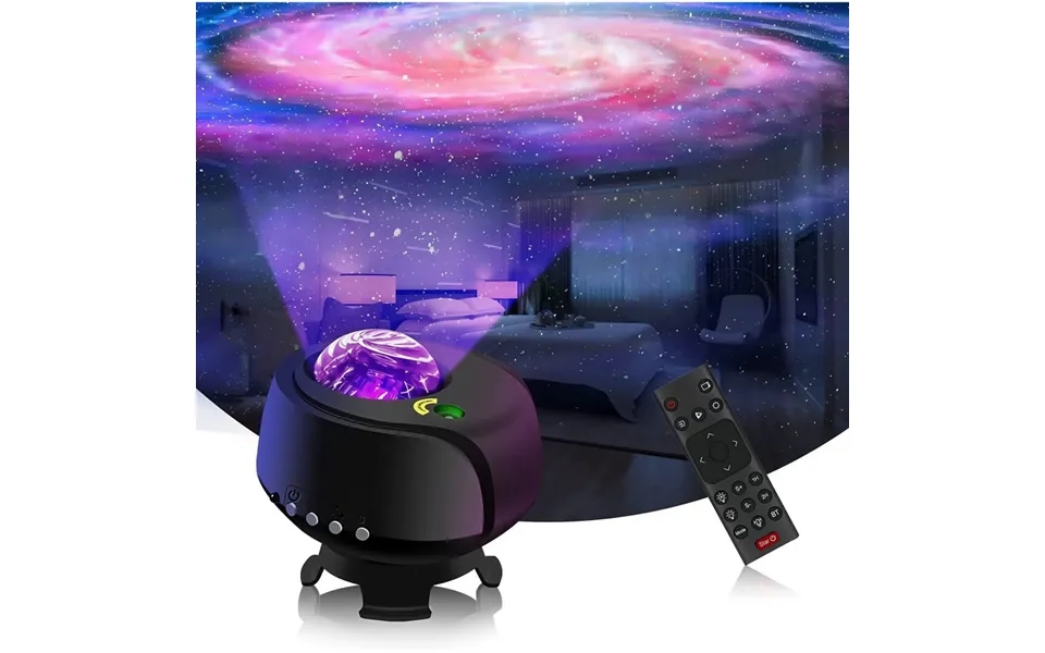 Galakse Projektør - 5v Usb, Inkl. Fjernbetjening