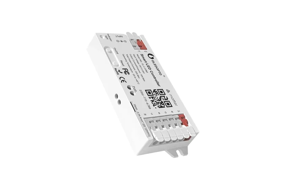 Gledopto Rgb Cct Matter Controller - 12v 24v, 12v 240w 24v 480w