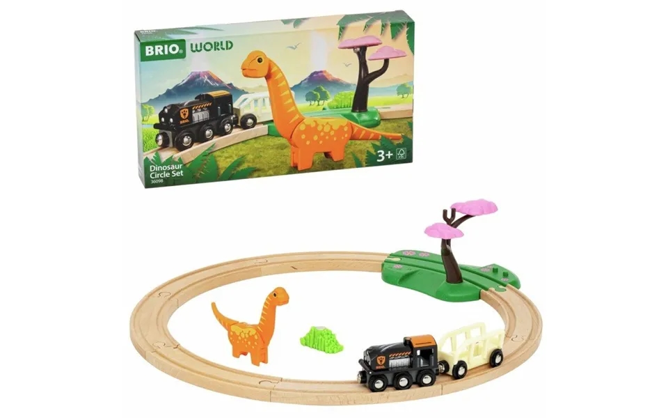 Brio Cirkelsæt Med Dinosaur