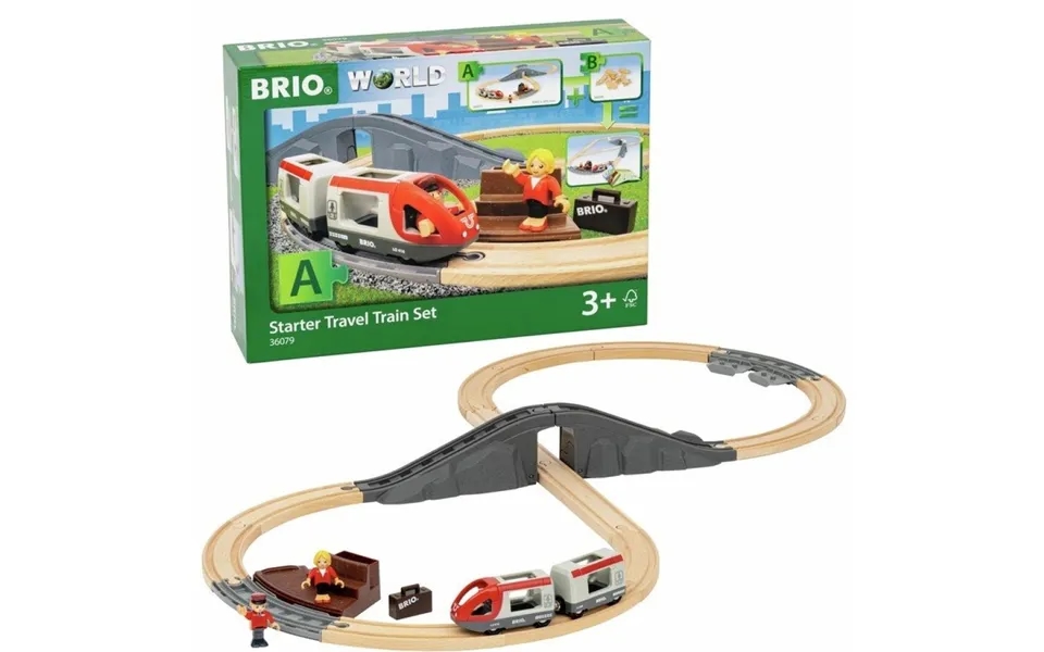Brio Startsæt Med Passagertog - 36079