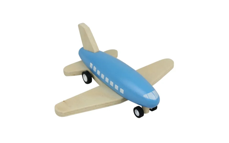 Bs Toys Flyver I Træ - Blå Farve