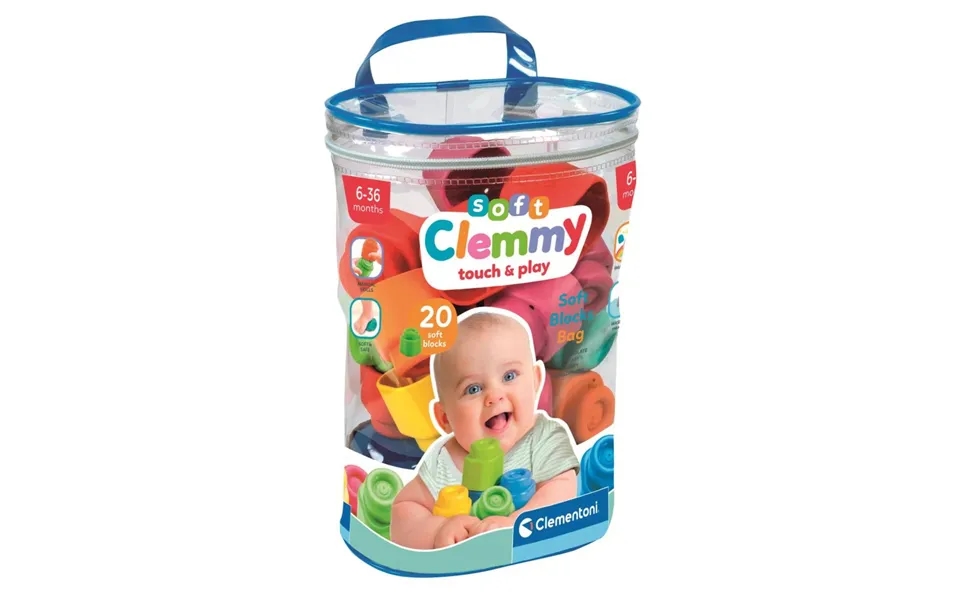 Clementoni - Bløde Klodser 20 Stk.