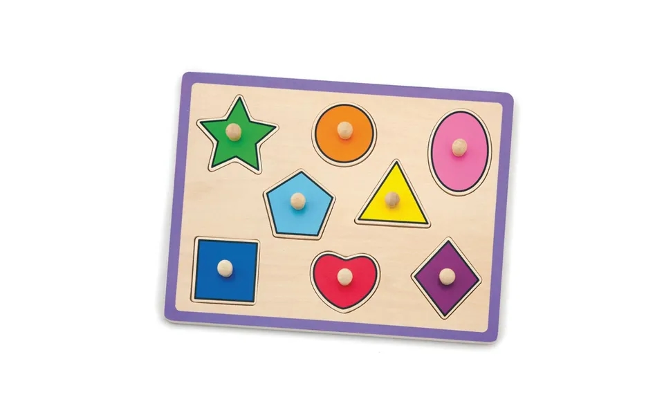 Knoppuslespil Med Figurer - 8 Brikker