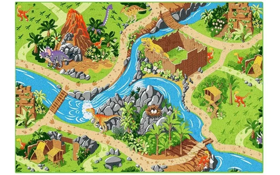 Legetæppe - Dino Verden