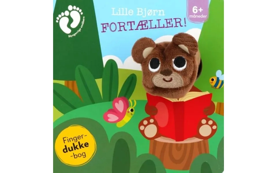 Lille Bjørn Fortæller - Fingerdukkebog