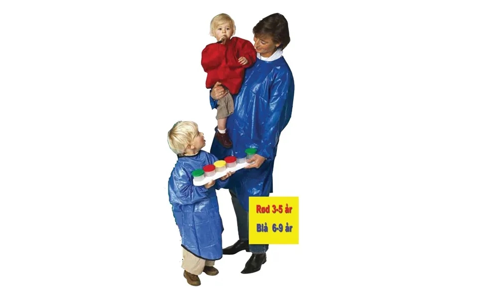 Maleforklæde Til Børn - Blå