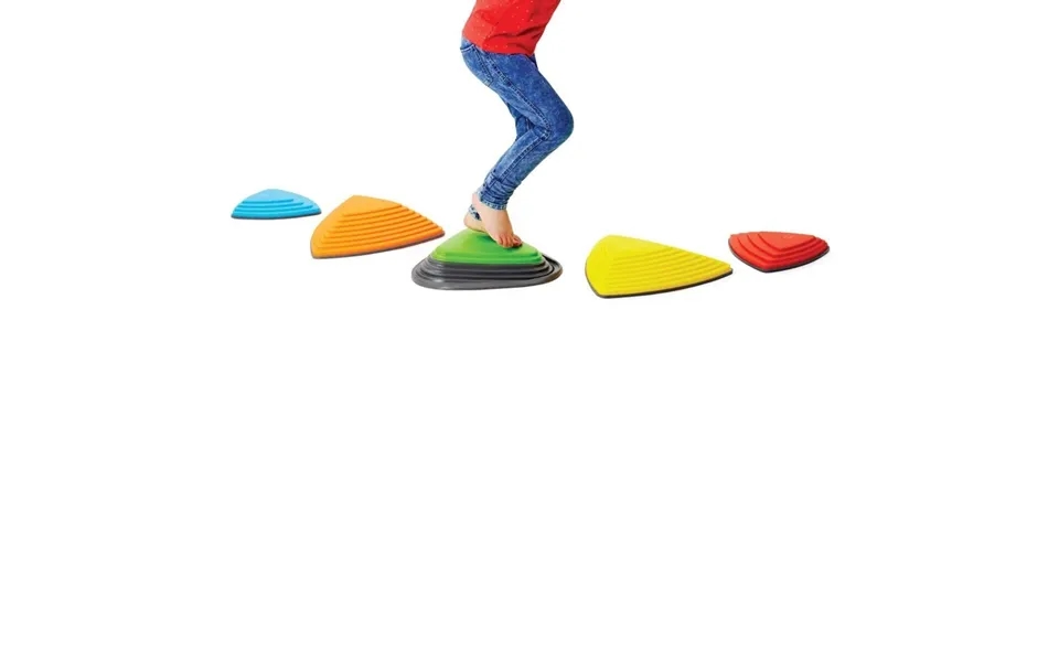 River Stones Bouncing - Sæt Med 5 Balancesten