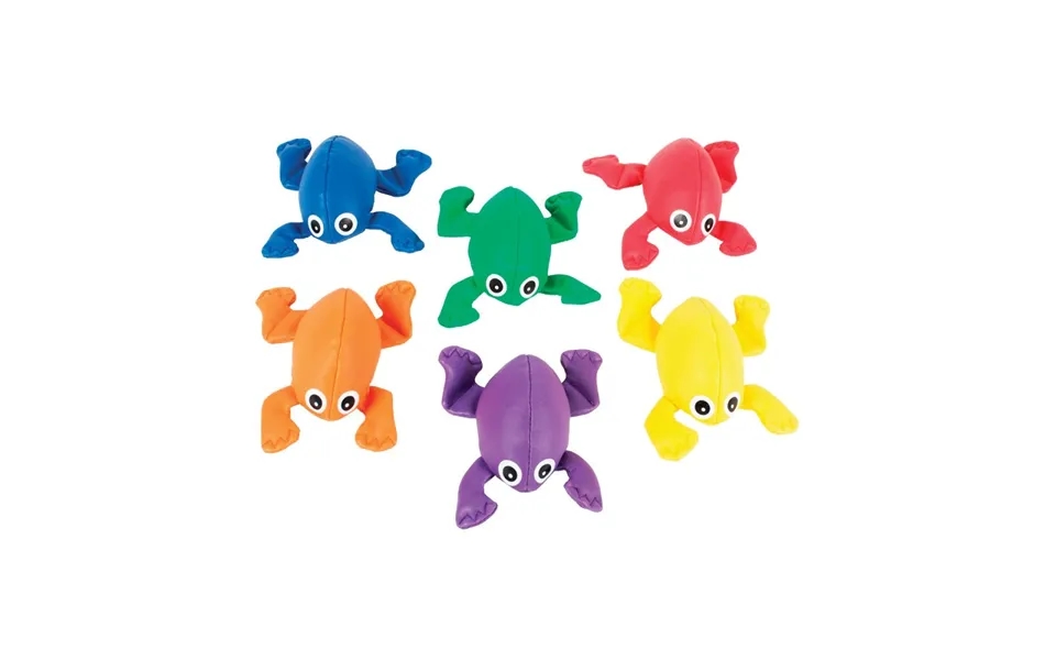 Spordas Ærtepose Frøer - 6 Stk I Sæt