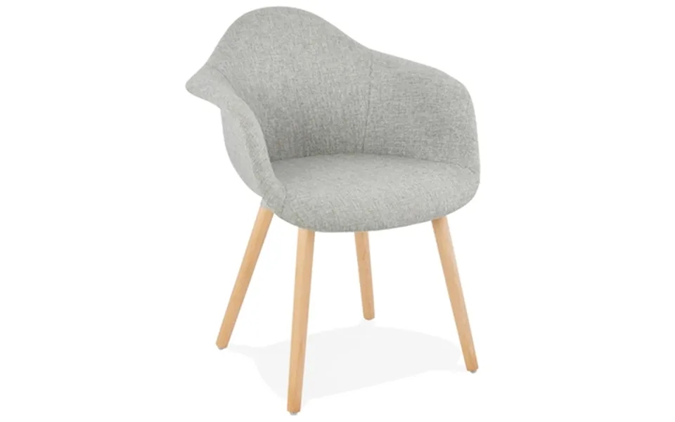 Loko - Armstol Med Gråt Stof