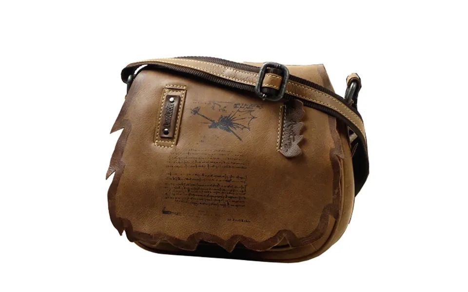 Sadeltaske Med Da Vinci Motiv