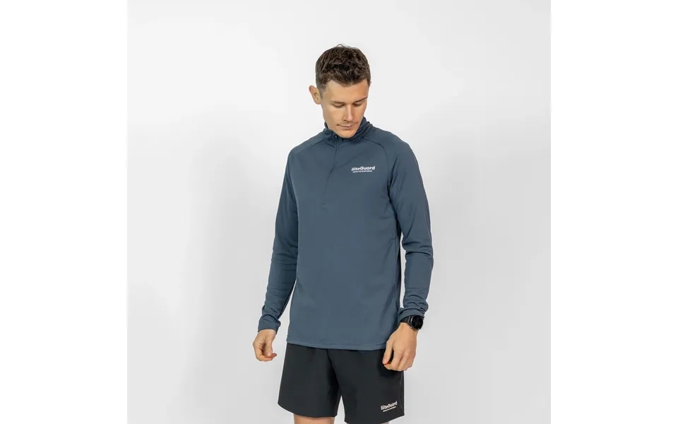 Ground-tech 1 4 Zip Shirt Men - Dark Navy Blue